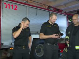 Котик Вентспилсского пожарно-спасательного депо