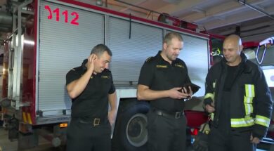 Котик Вентспилсского пожарно-спасательного депо