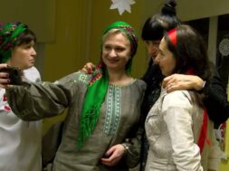 Жители Украины отметили первое Рождество в Латвии