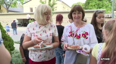 Акция в вентспилсских магазинах по сбору пожертвований для пострадавших в Украине